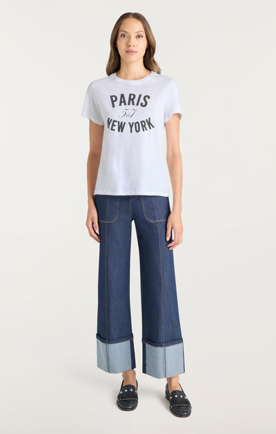 Paris New York Tee