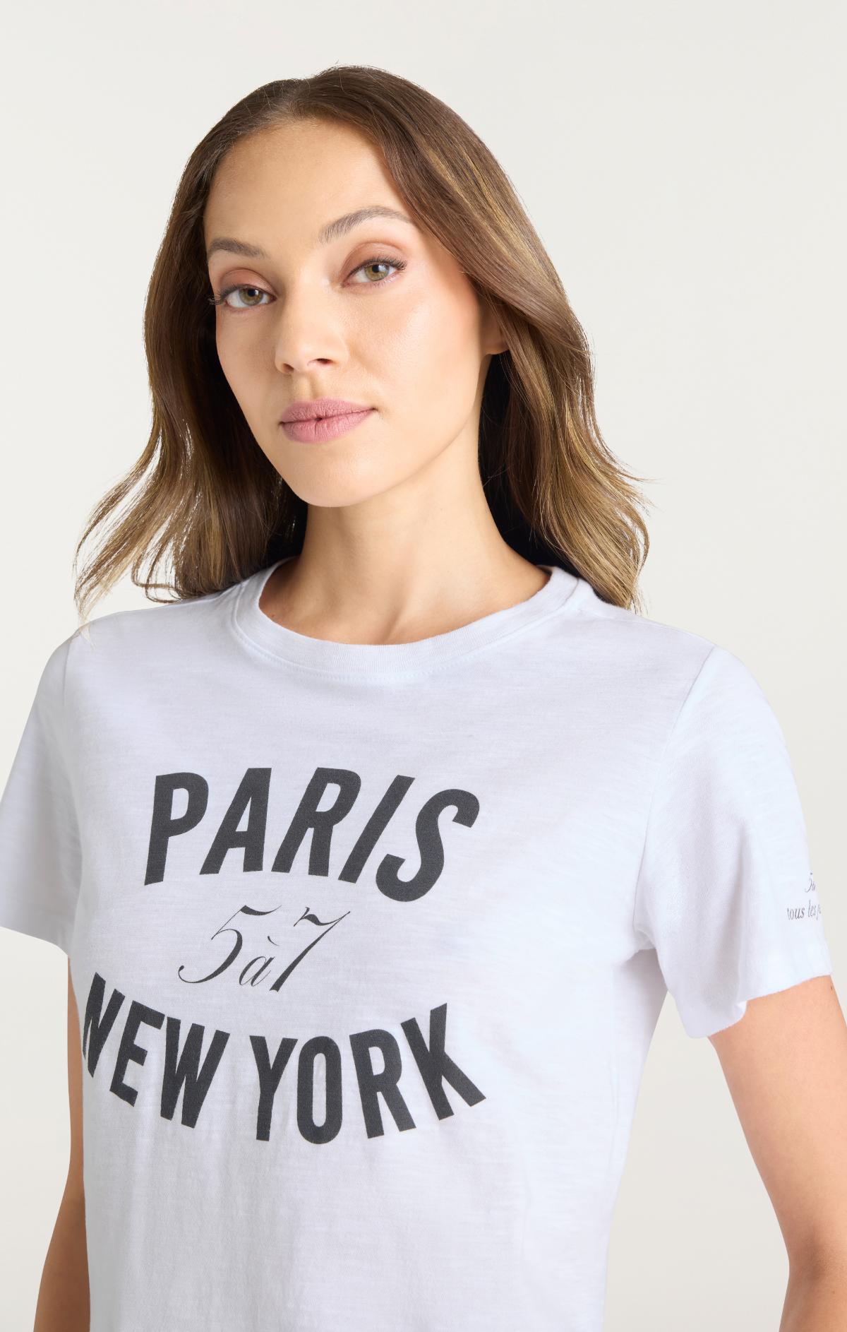 Paris New York Tee