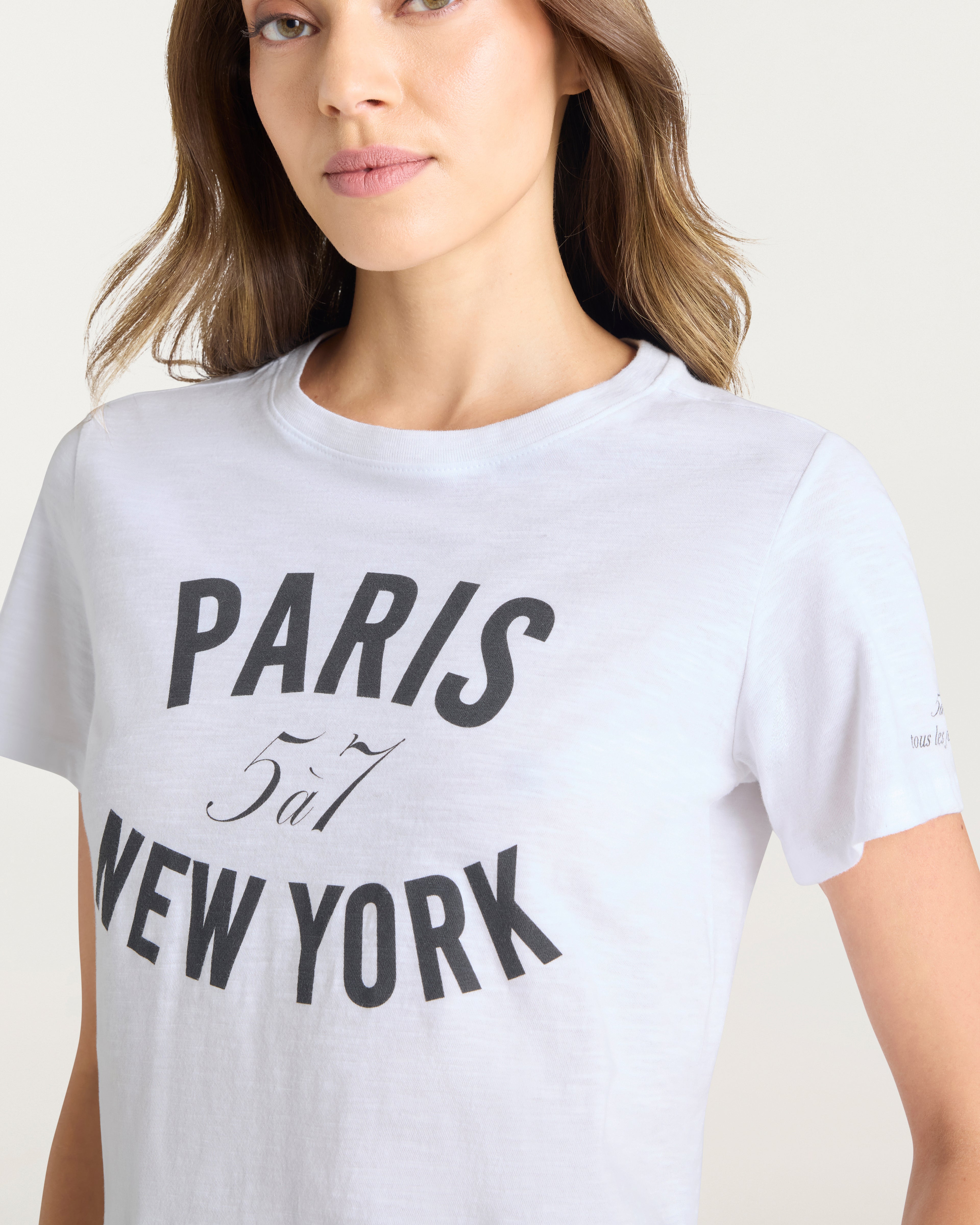 Paris New York Tee