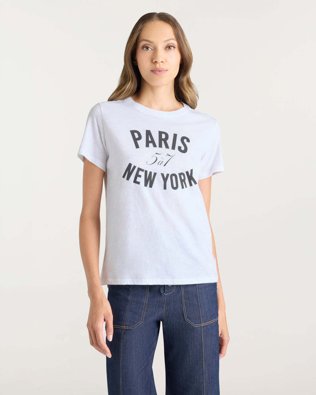 Paris New York Tee