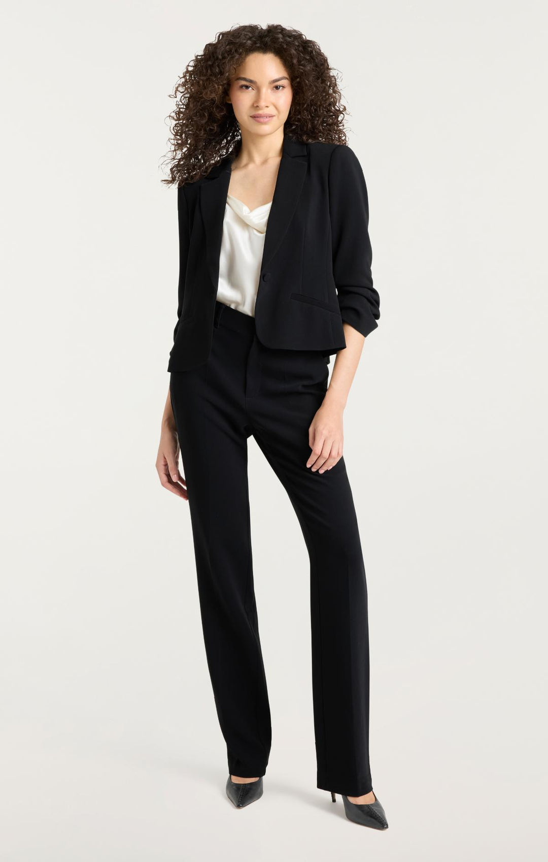 その他 +5cm Semi Boots Cut Slacks BLACK Flex Boot Cut Work Pant (Black) – Five Star General Pants
