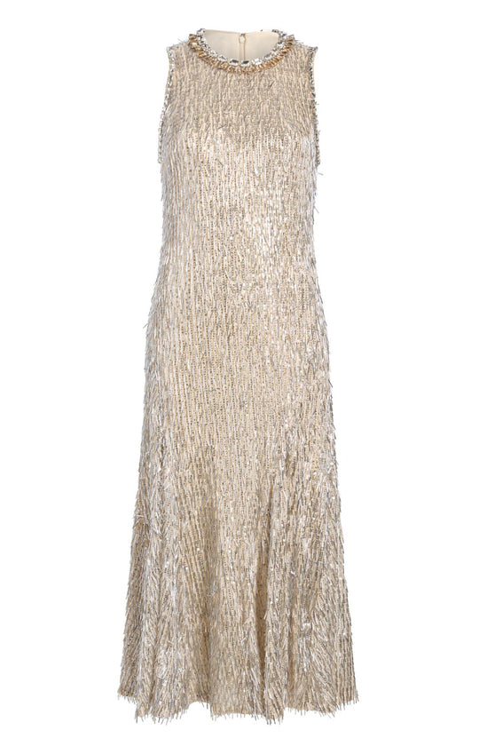 Cinq A Sept Katz Provence Side-Drape Midi Dress | Neiman Marcus