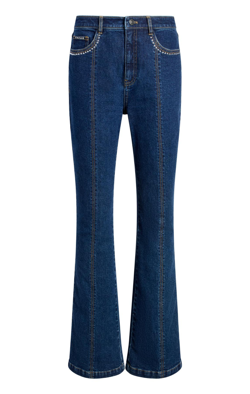 Studded Single Heart Shailene Jeans