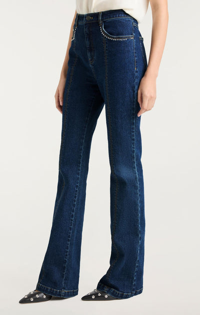 Studded Single Heart Shailene