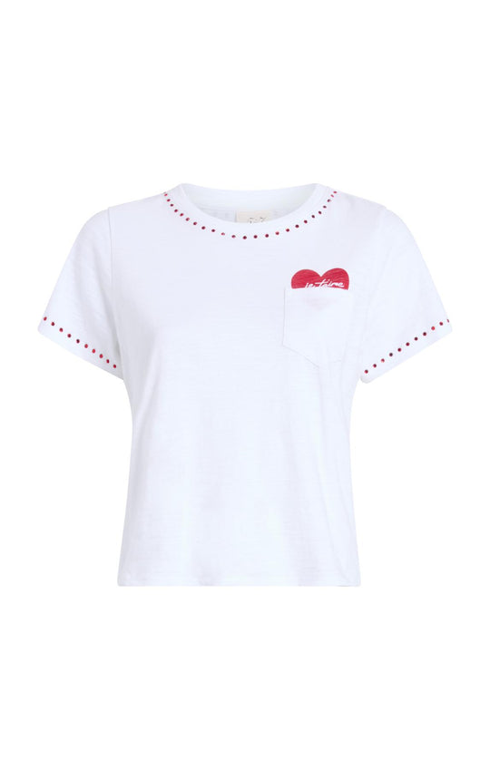 Heart Pocket Shrunken Tee