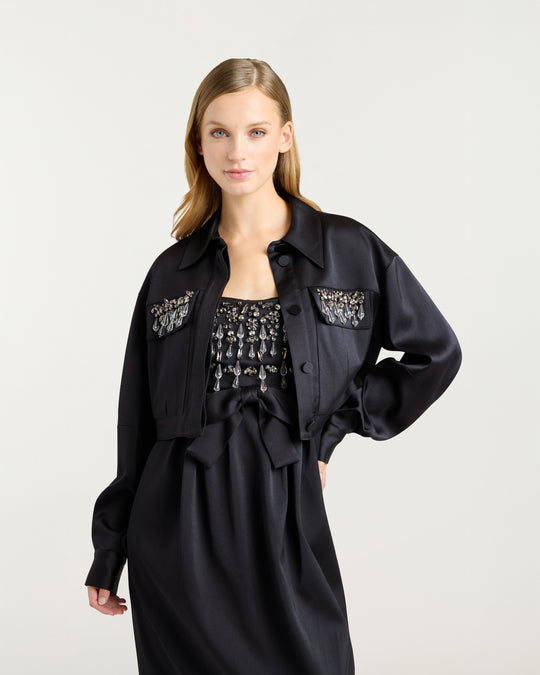 Layered Gemstone Damoni Jacket