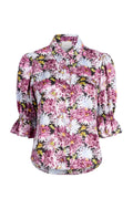 Dahlia Print Fiona Top