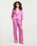 Textured Satin Le Petit Khloe Blazer