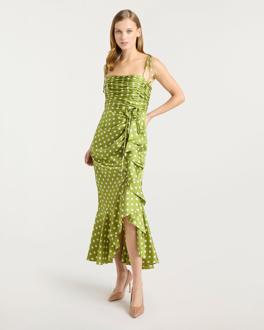 Camille Polka Dot Mireya Dress