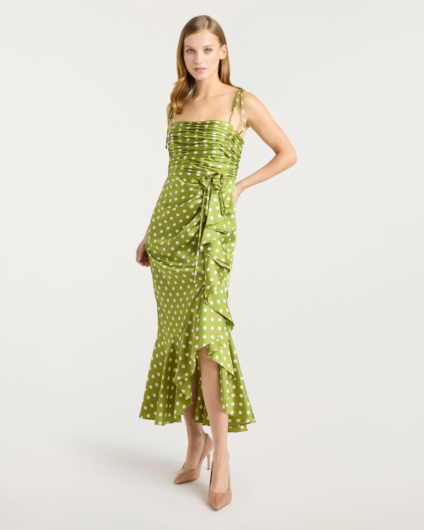 Camille Polka Dot Mireya Dress