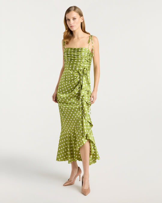 Camille Polka Dot Mireya Dress