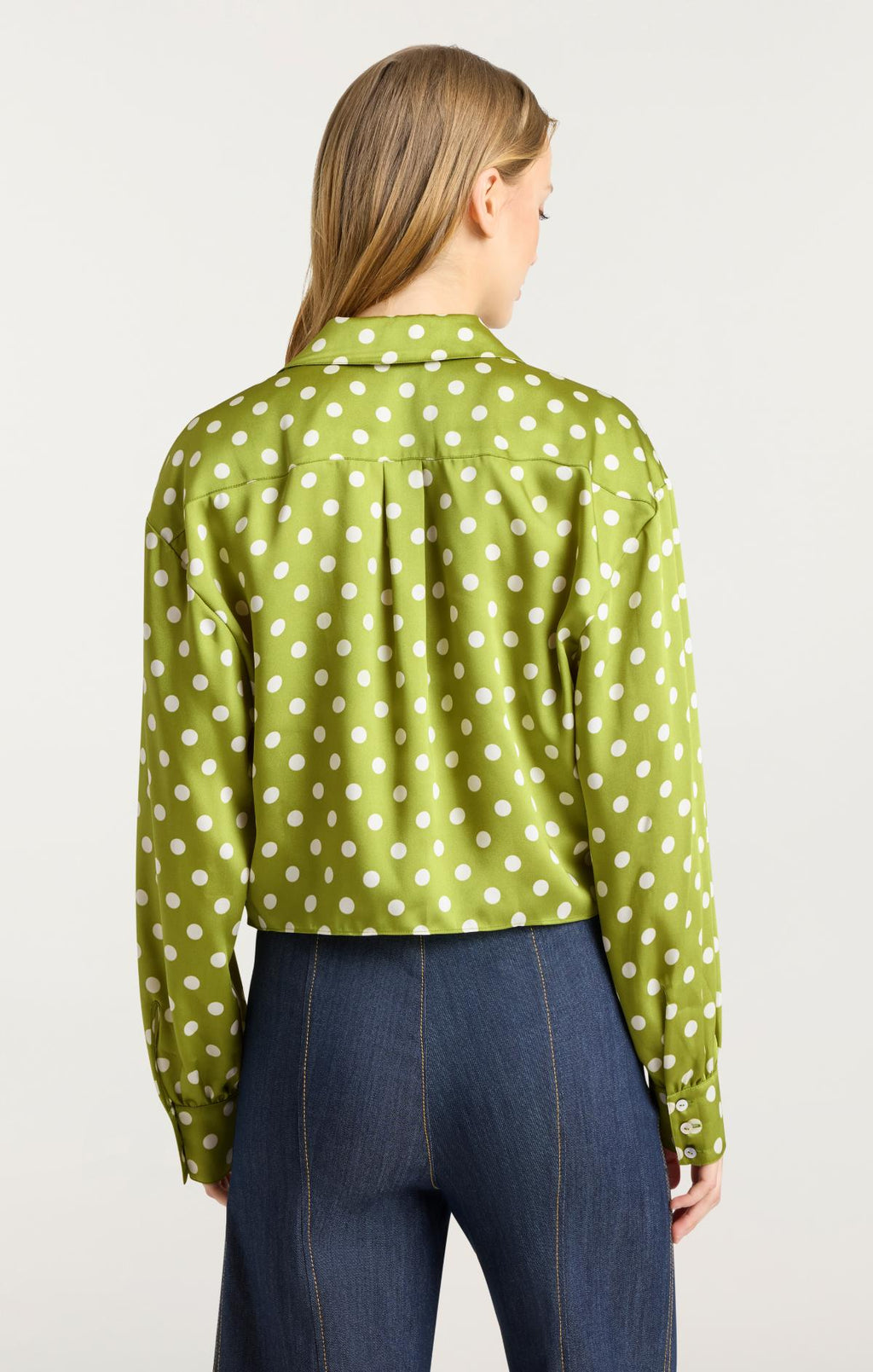 Camille Polka Dot Marianna Top