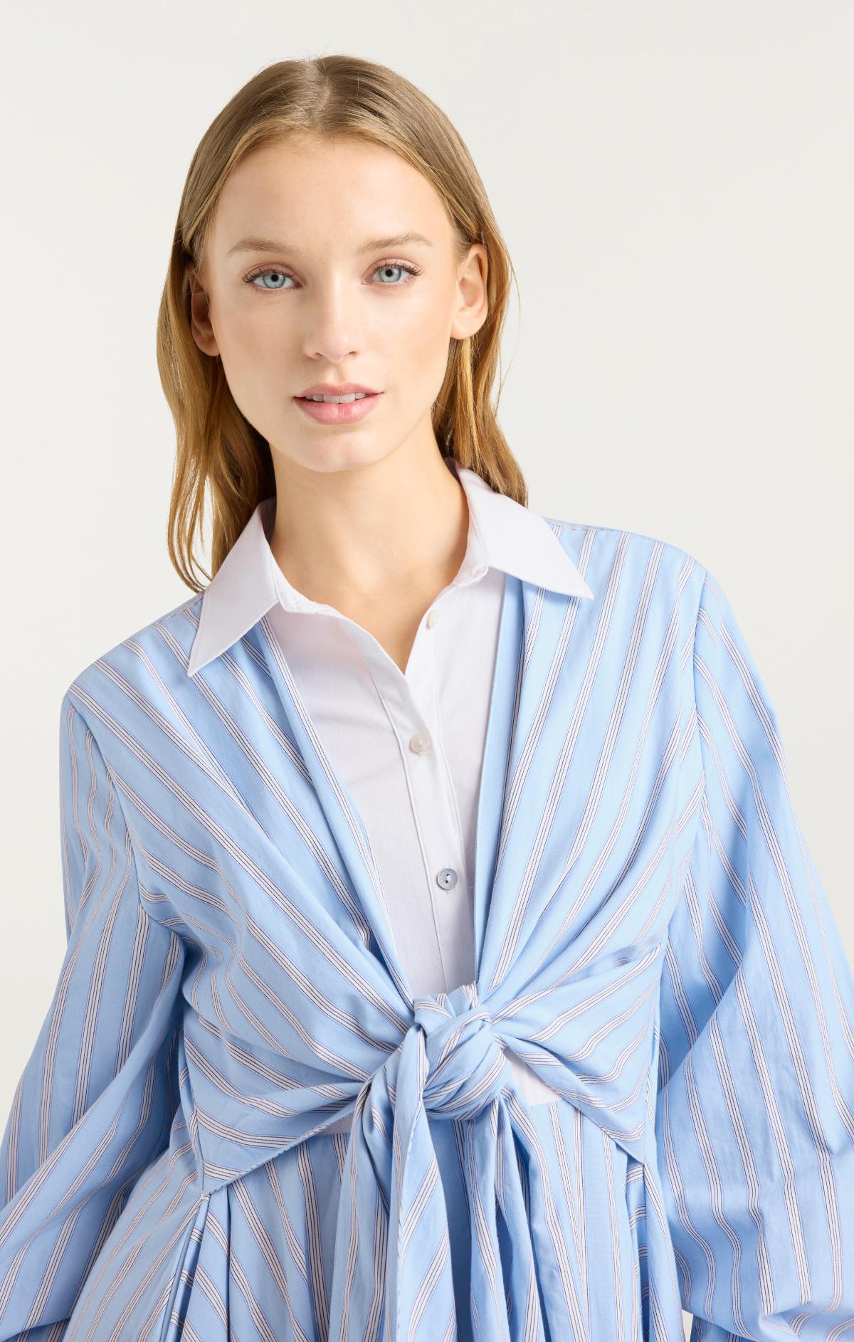 Evie Stripe Viviette Dress
