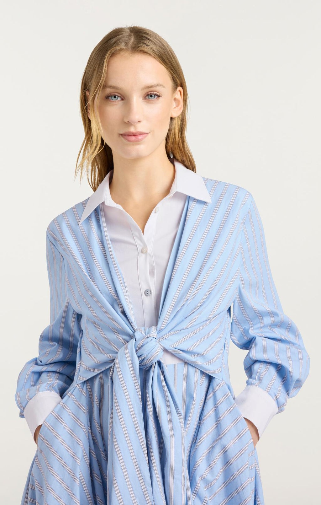 Evie Stripe Viviette Dress