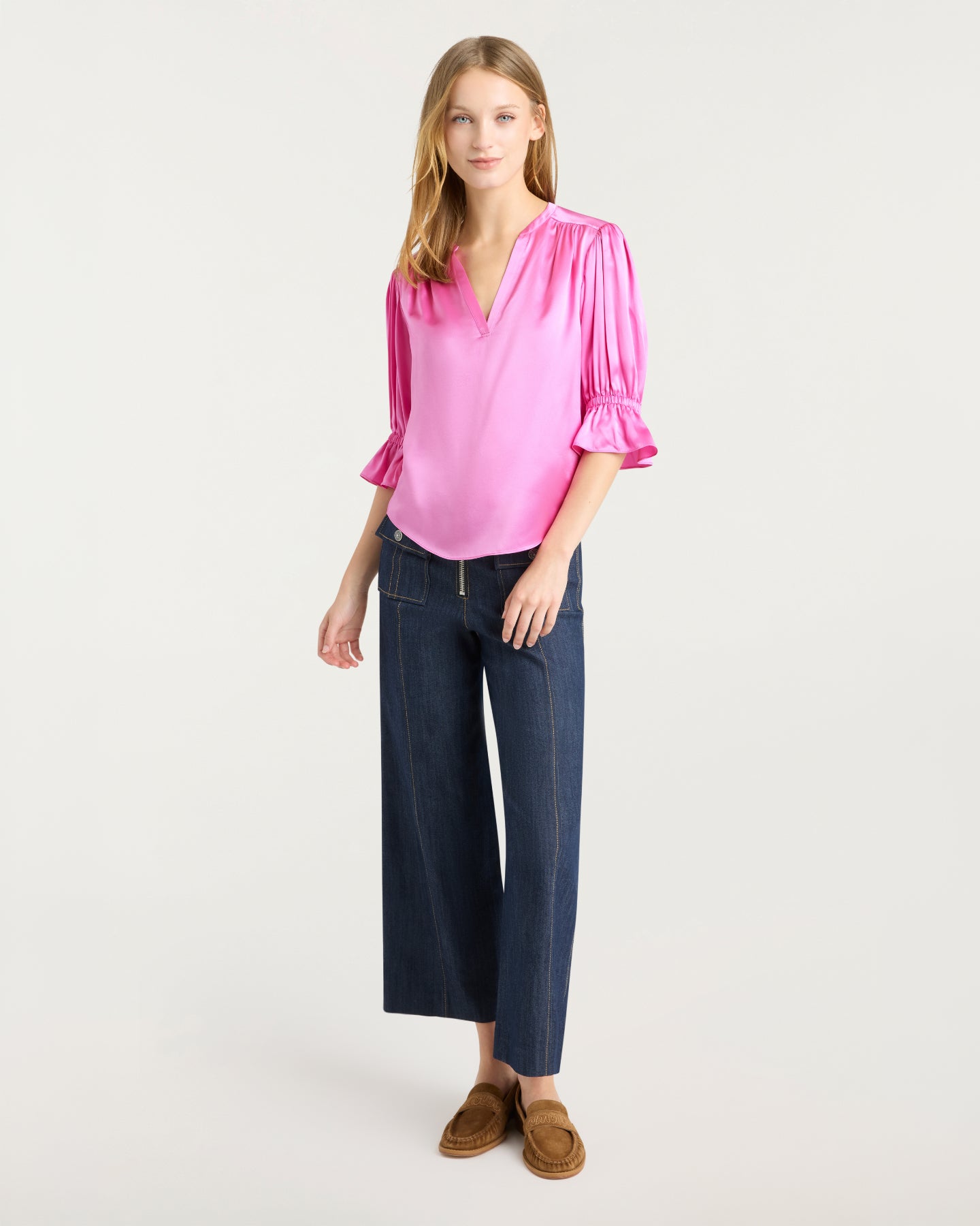 Split Neck Fiona Top