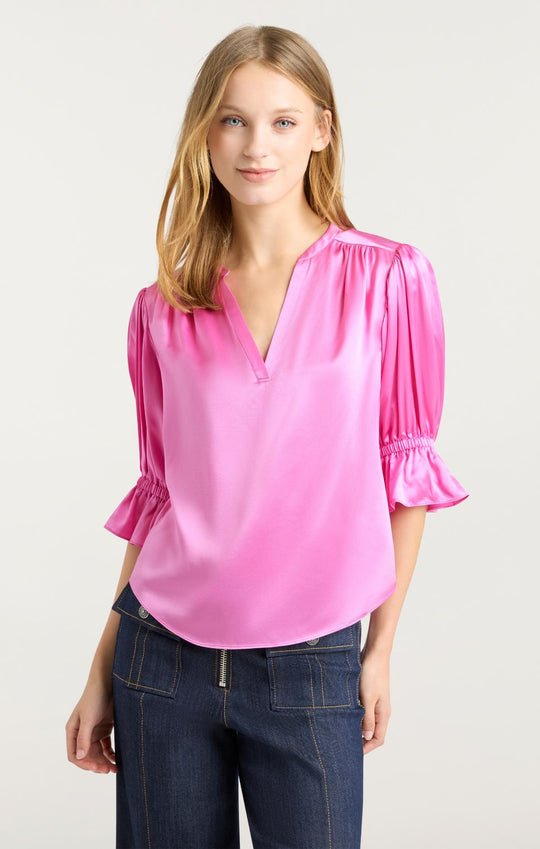 Split Neck Fiona Top