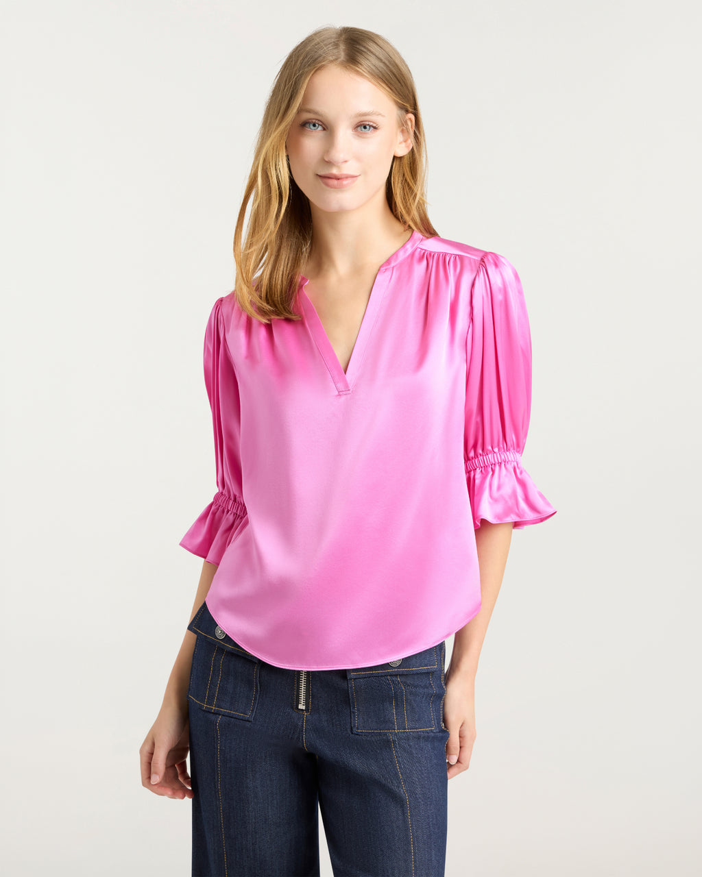 Split Neck Fiona Top