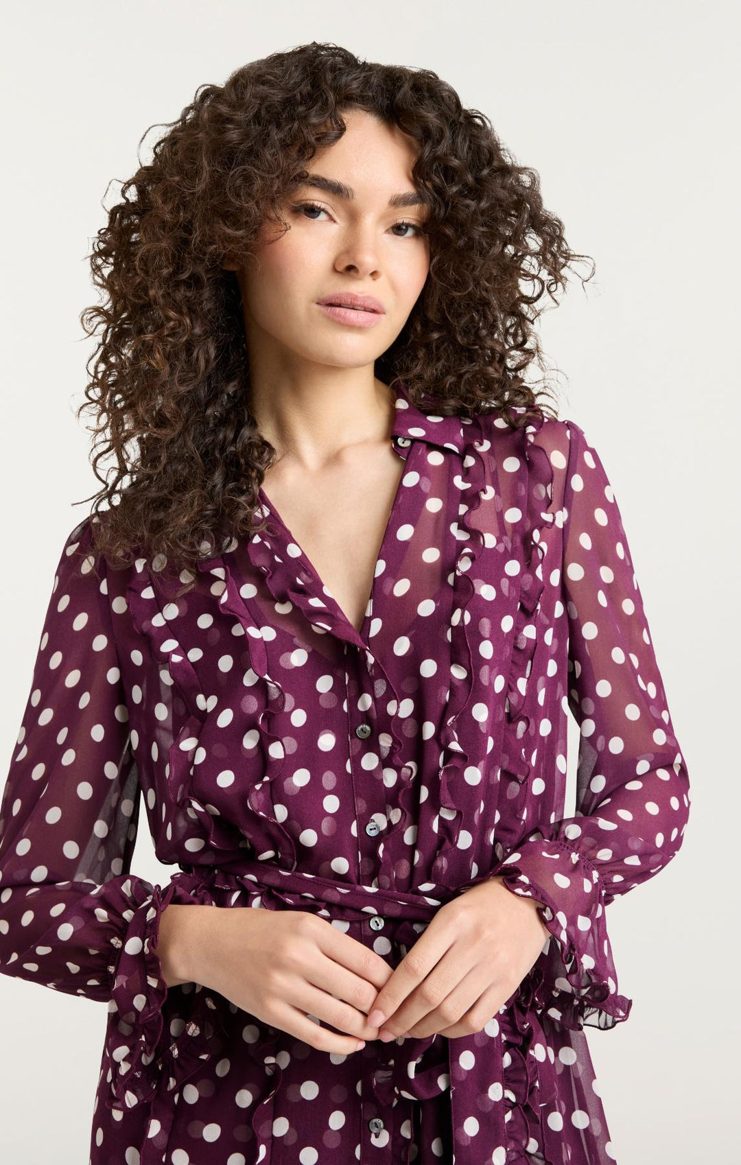 Camille Polka Dot Estelle Dres – Cinq à Sept
