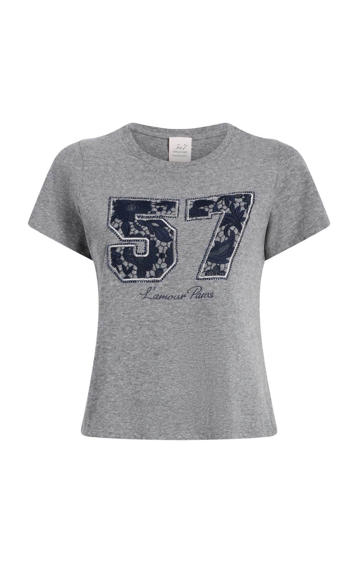 Lace 57 Shrunken Tee