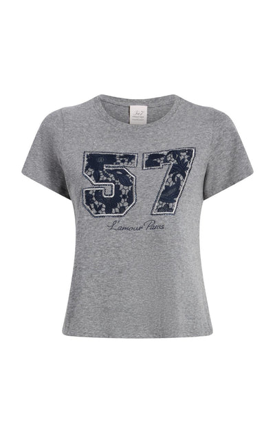 Lace 57 Shrunken Tee