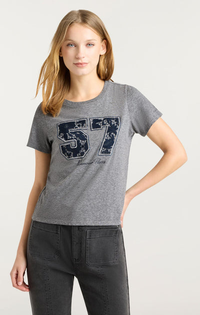 Lace 57 Shrunken Tee