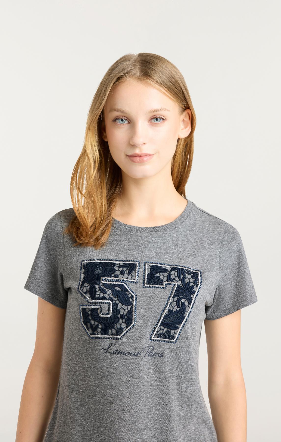 Lace 57 Shrunken Tee