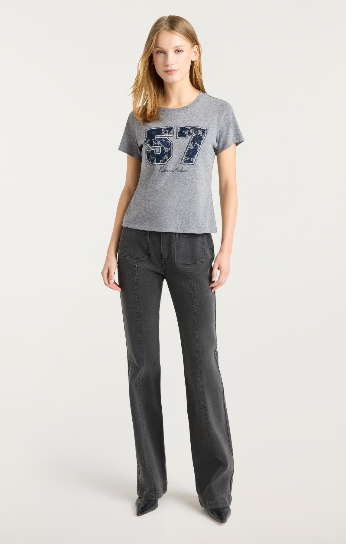 Lace 57 Shrunken Tee