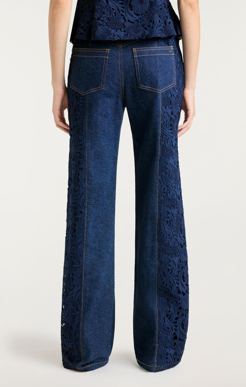 Lace Combo Francine Jeans