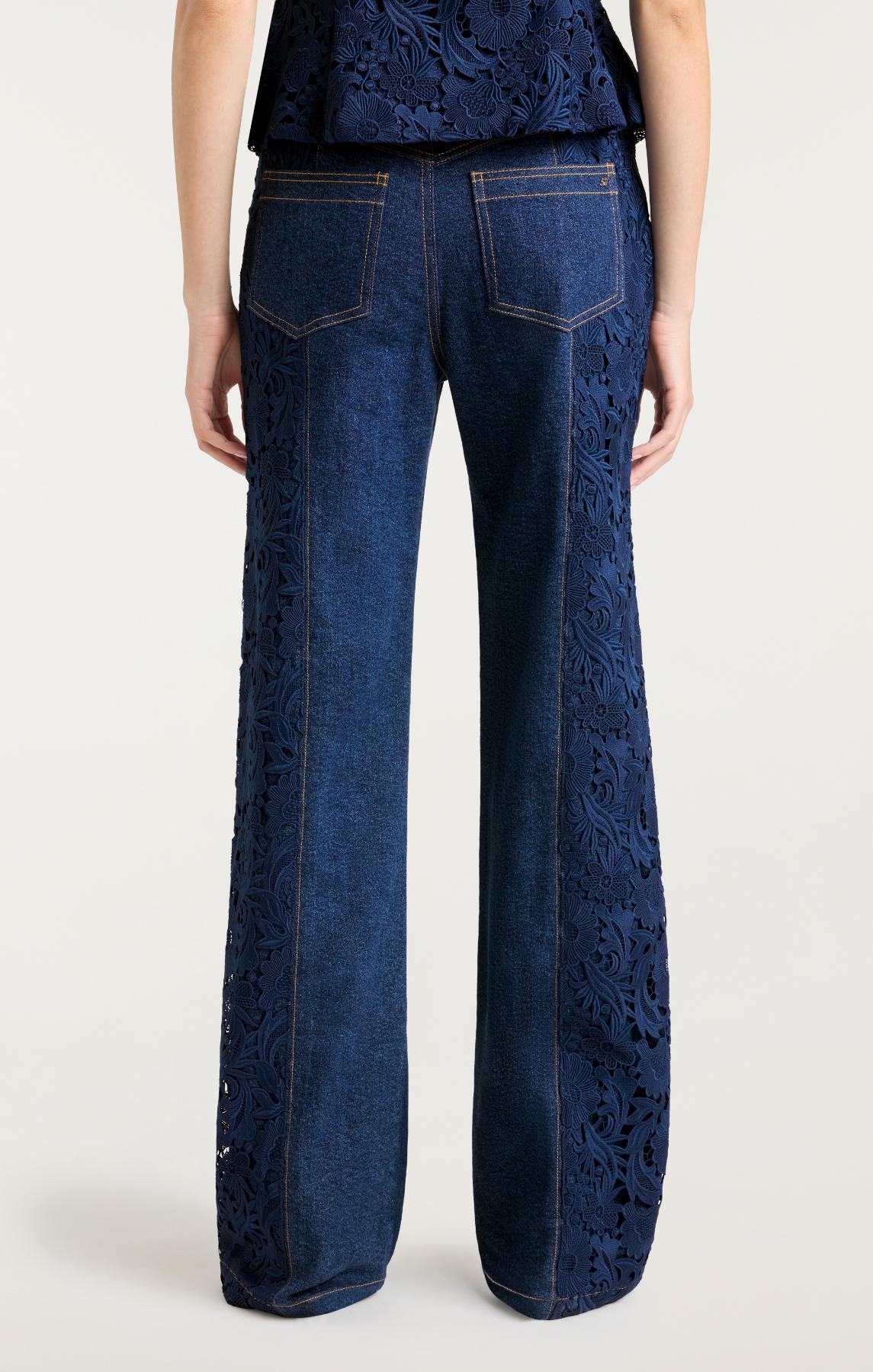 Lace Combo Francine Jeans