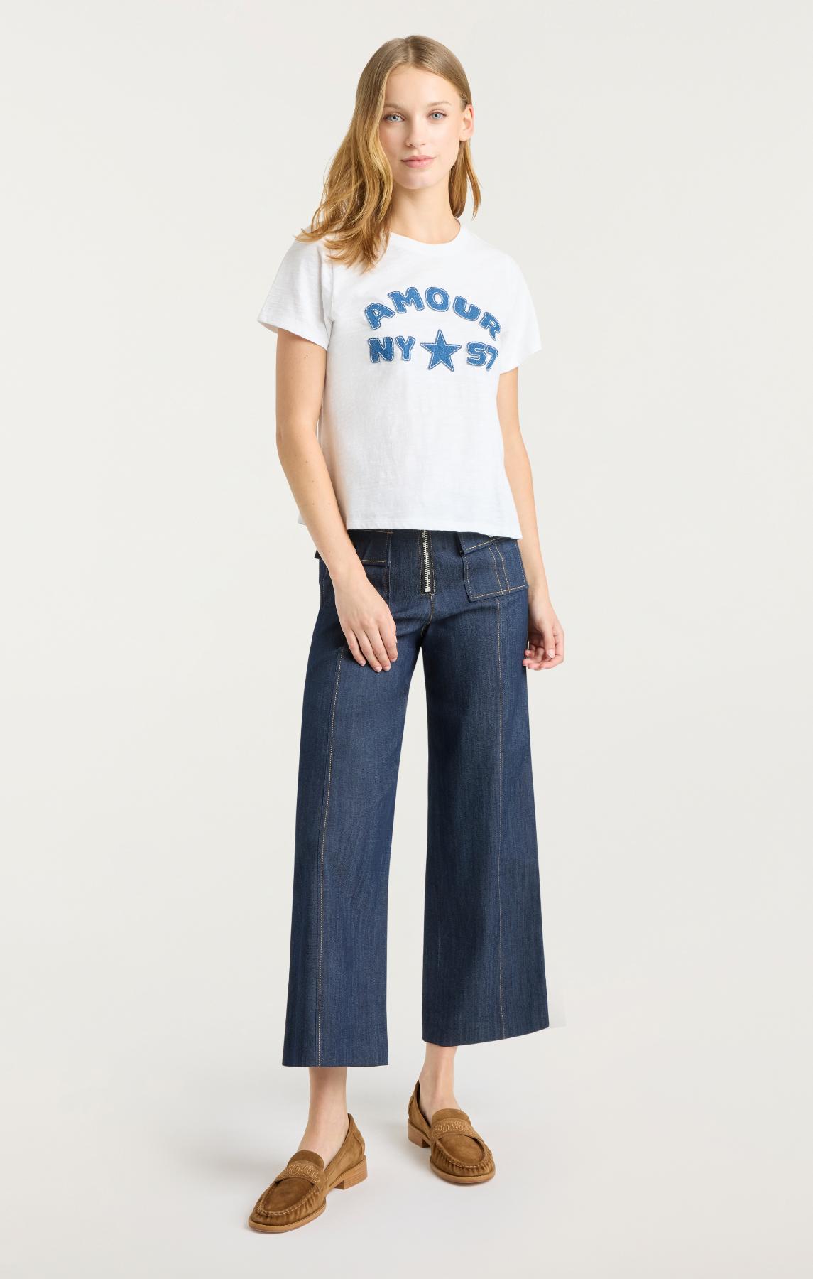 Amour 57 Patch Shrunken Tee