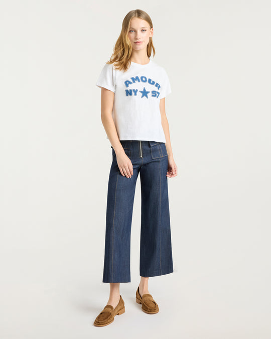 Amour 57 Patch Shrunken Tee
