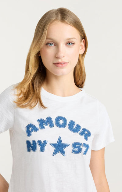 Amour 57 Patch Shrunken Tee