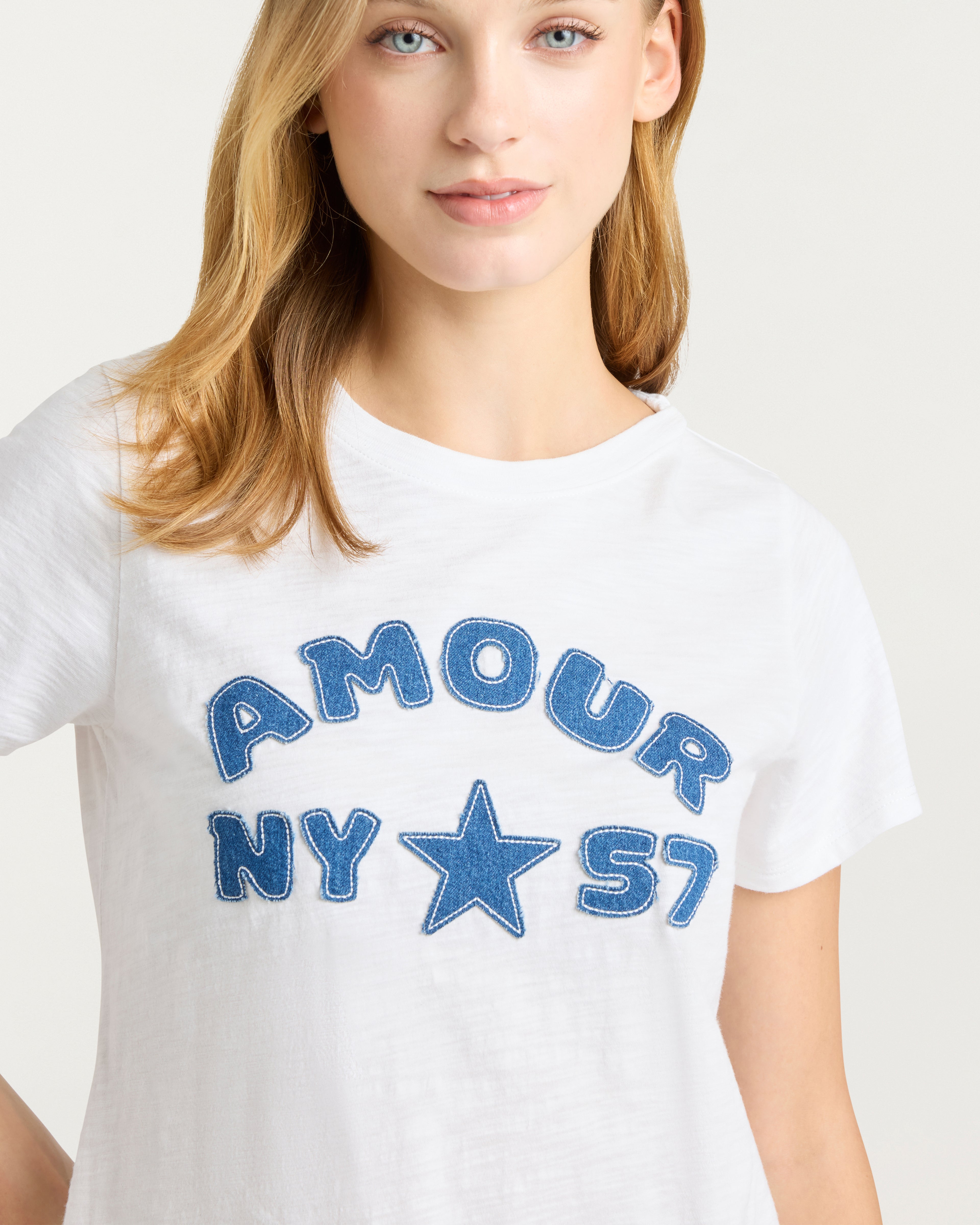 Amour 57 Patch Shrunken Tee