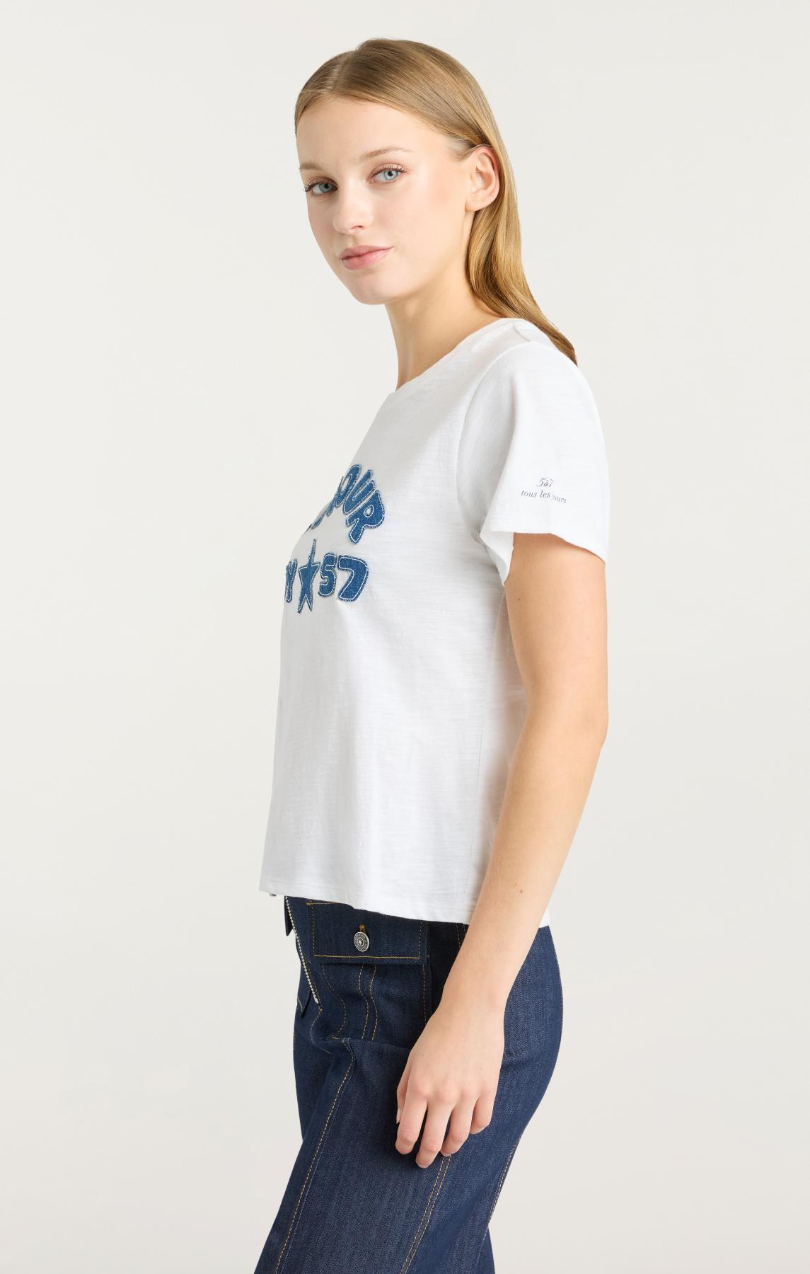 Amour 57 Patch Shrunken Tee