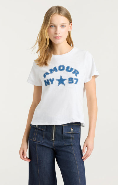 Amour 57 Patch Shrunken Tee