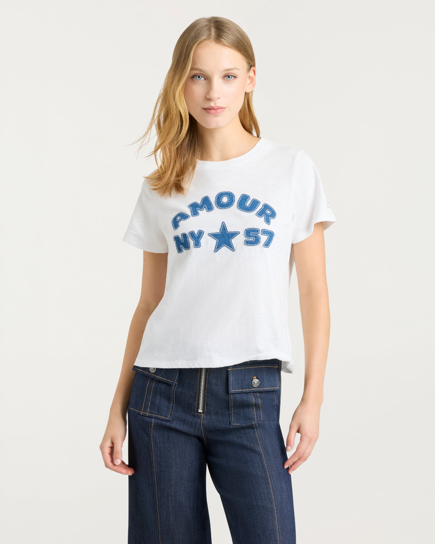Amour 57 Patch Shrunken Tee
