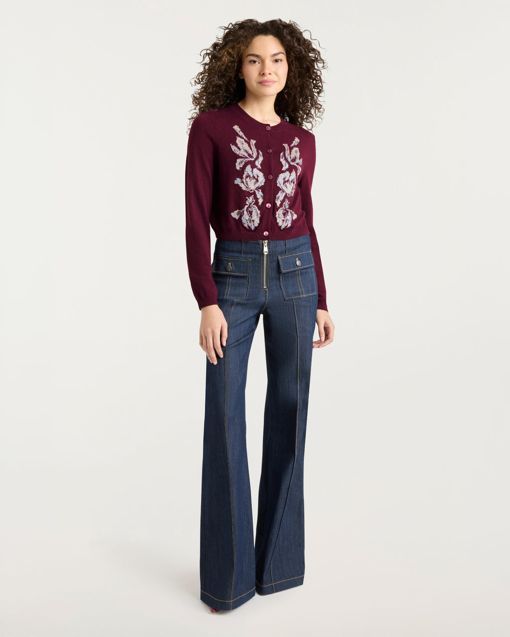 Multi Tulip Isolde Cardigan