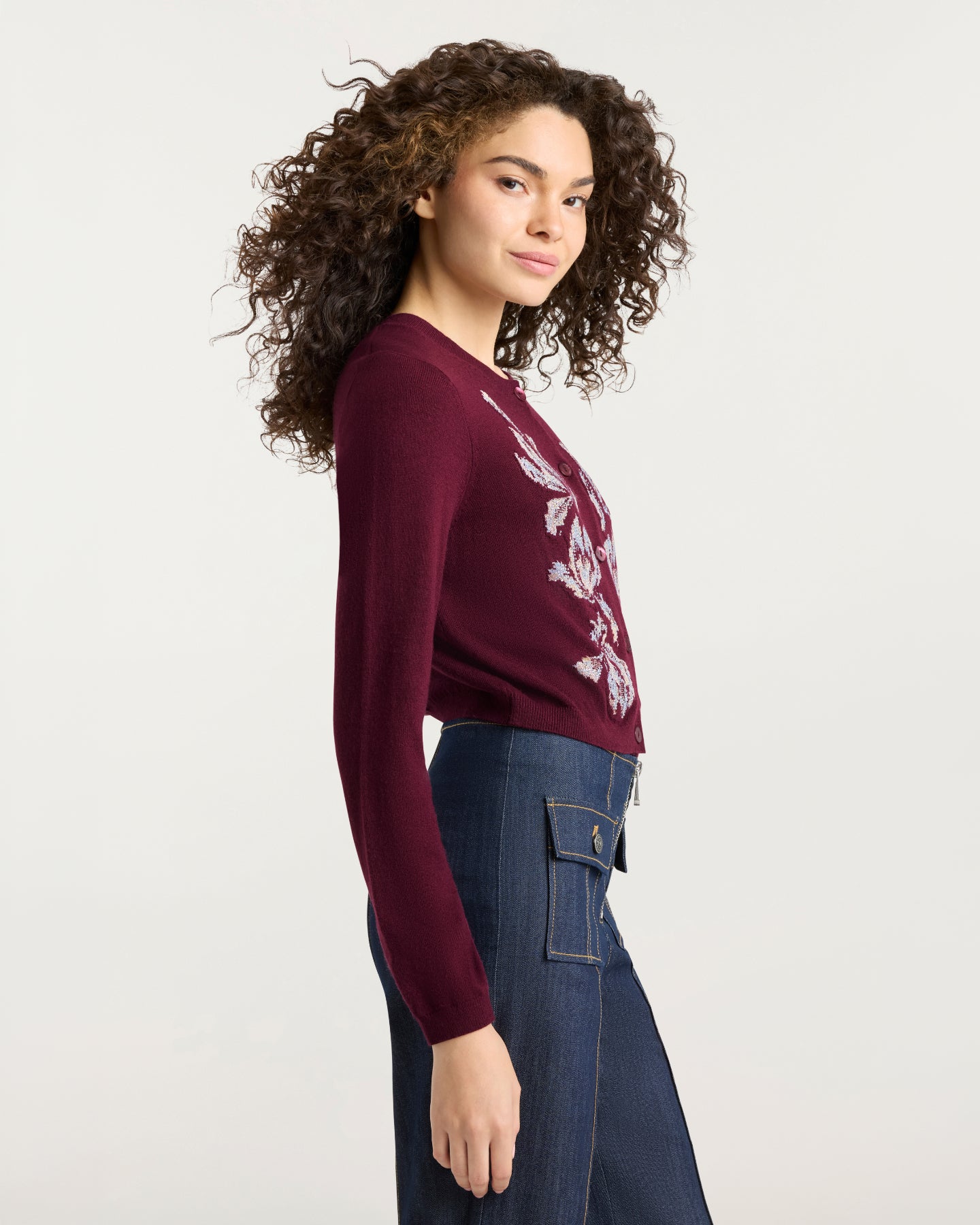 Multi Tulip Isolde Cardigan