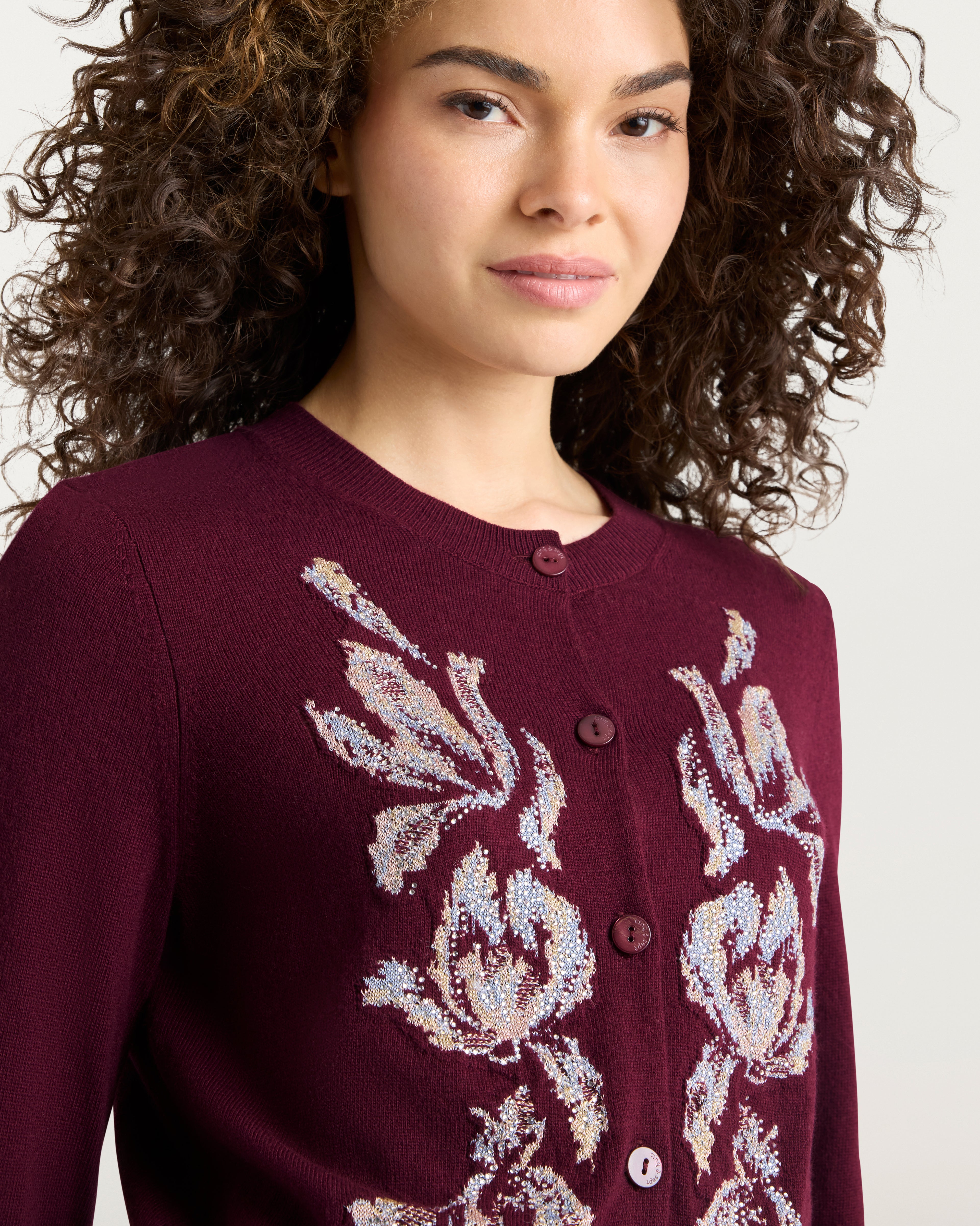 Multi Tulip Isolde Cardigan