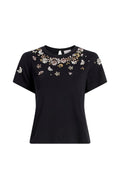 Tumbling Flowers Shrunken Tee