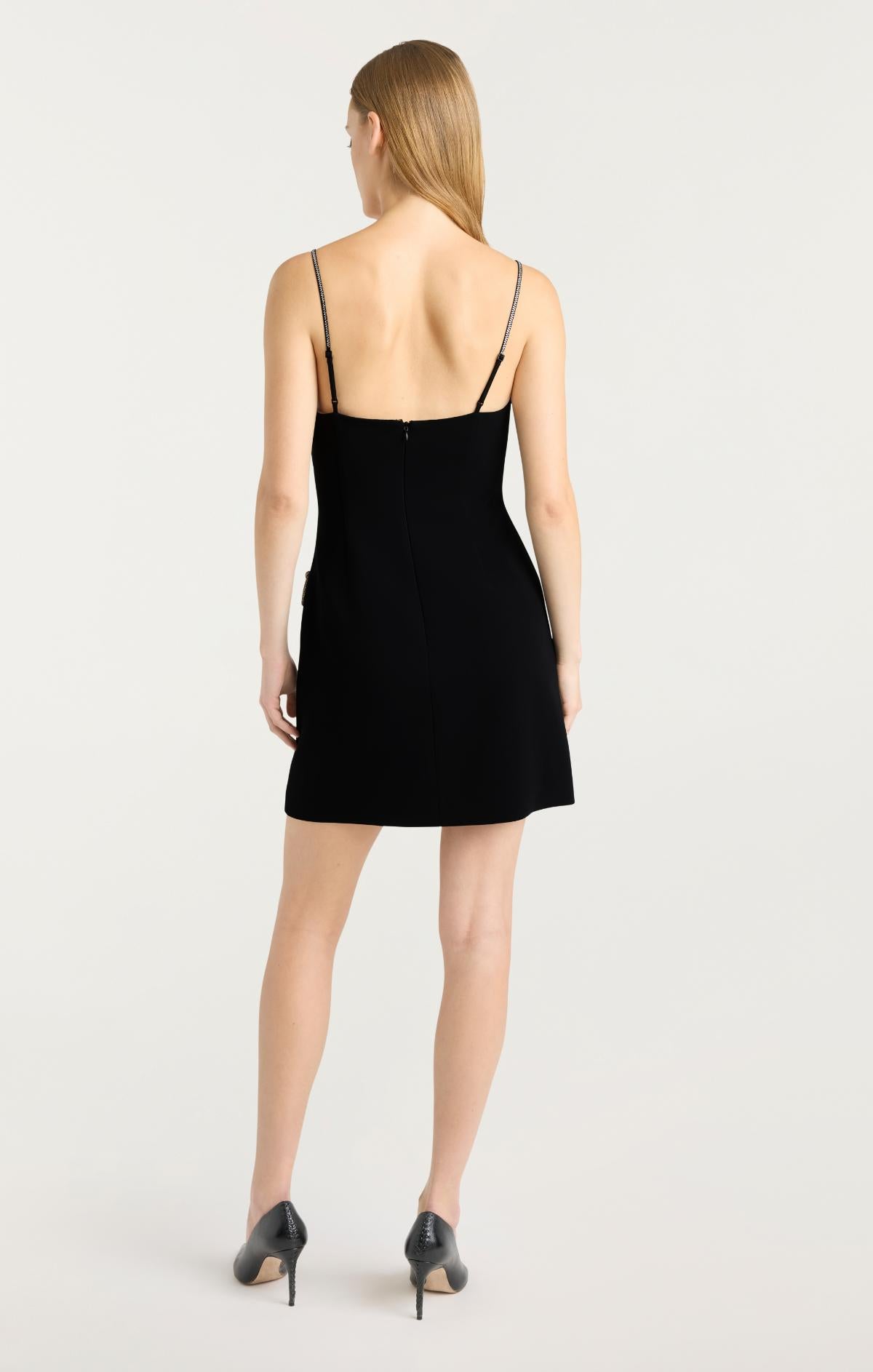 Corded Rhinestone Bow Rella Dress