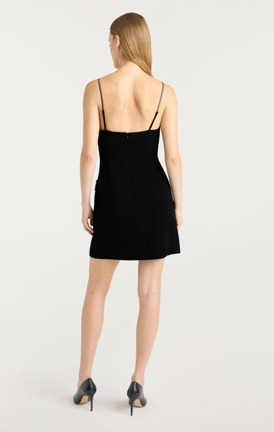 Corded Rhinestone Bow Rella Dress