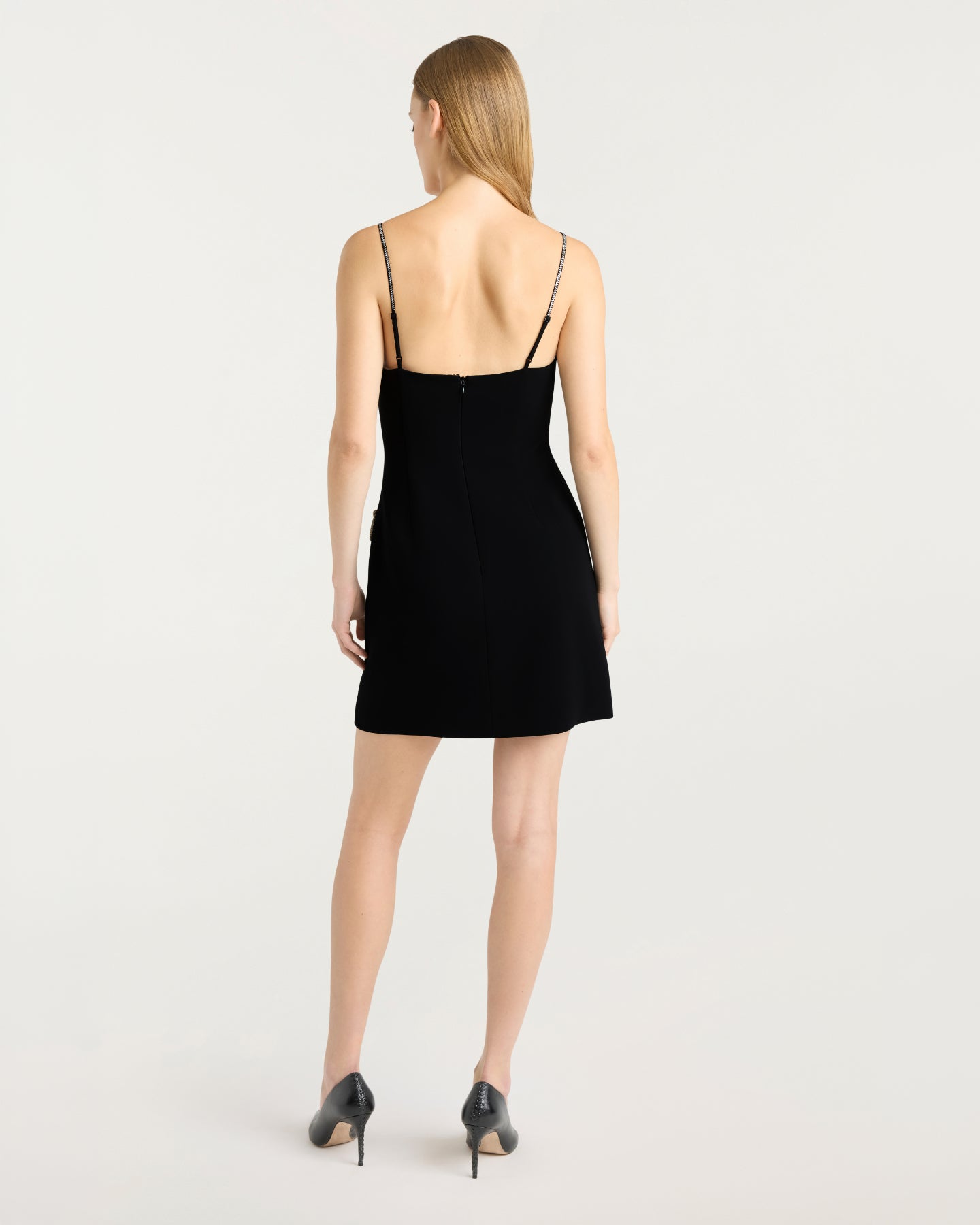 Corded Rhinestone Bow Rella Dress