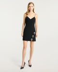 Corded Rhinestone Bow Rella Dress