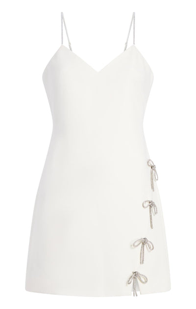 Corded Rhinestone Bow Rella Dress