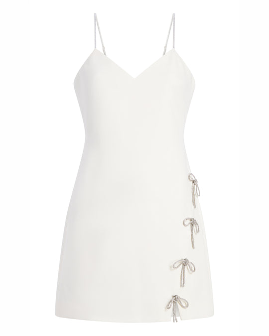 Corded Rhinestone Bow Rella Dress