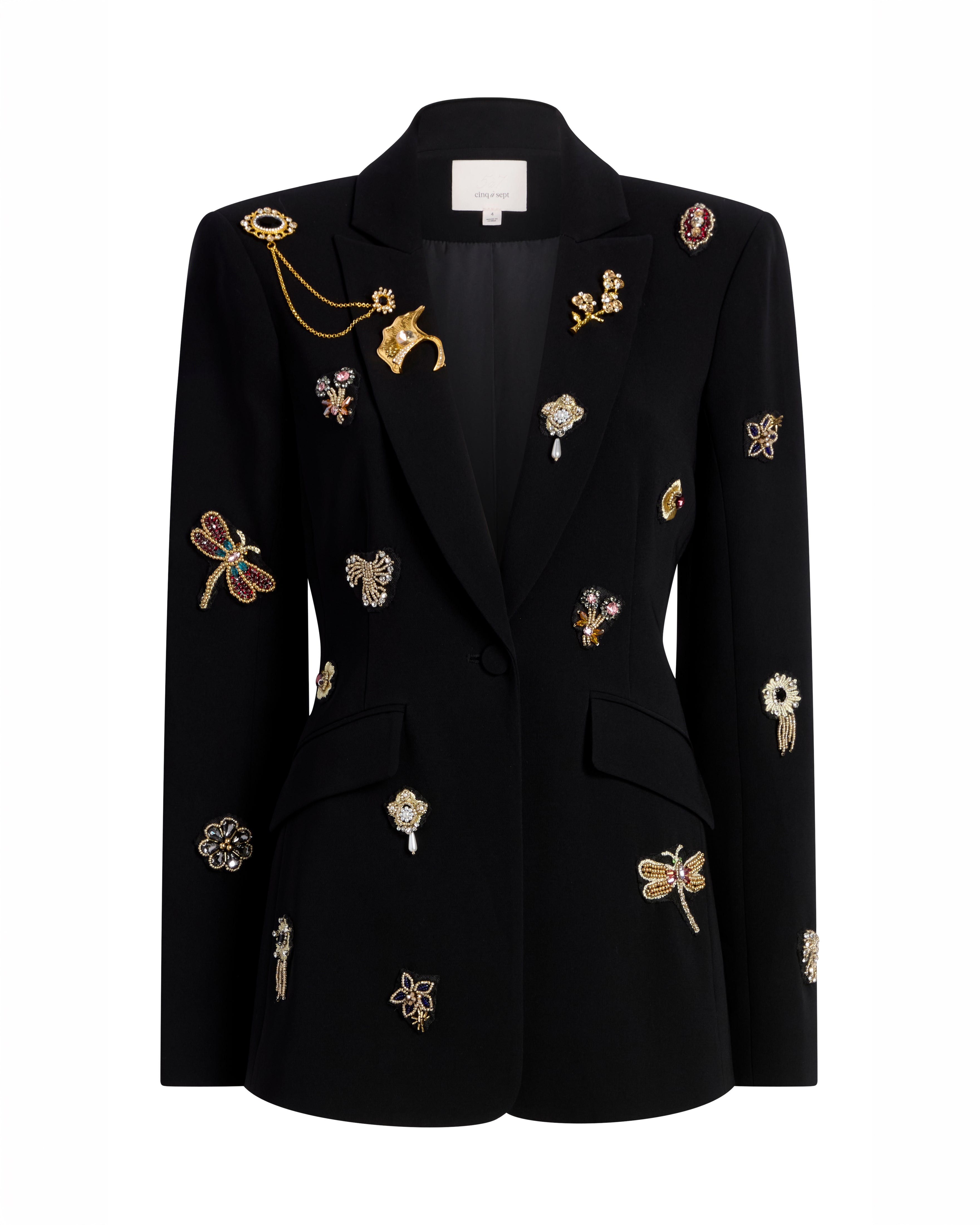 Gold Brooches Cheyenne Blazer
