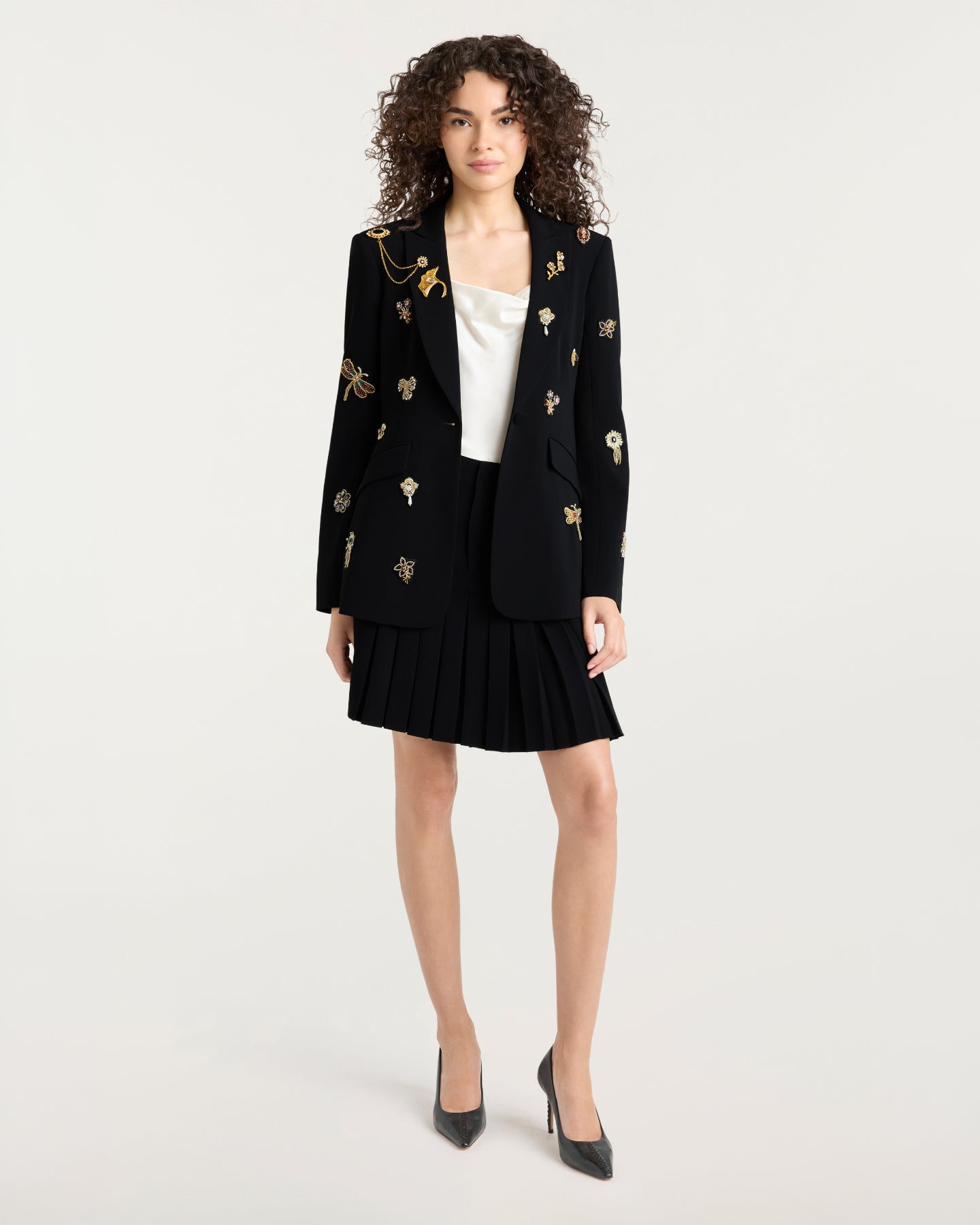 Gold Brooches Cheyenne Blazer