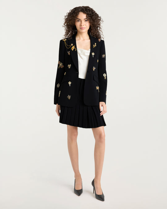 Gold Brooches Cheyenne Blazer
