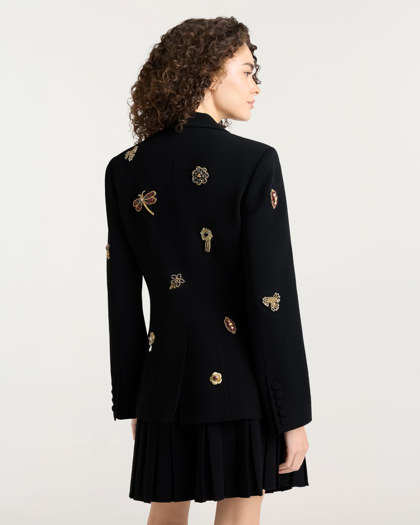 Gold Brooches Cheyenne Blazer
